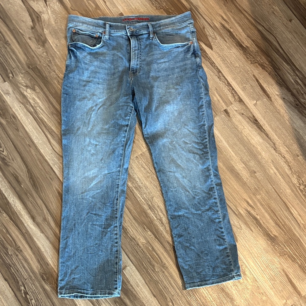 Lucky Brand Men's Straight Blue Jeans